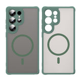Husa de protectie Techsuit HaloFrost II MagSafe compatibil cu Samsung Galaxy S25 Ultra, Verde