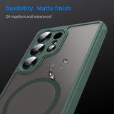 Husa de protectie Techsuit HaloFrost II MagSafe compatibil cu Samsung Galaxy S25 Ultra, Verde