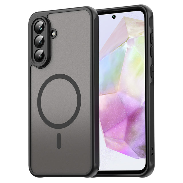 Husa de protectie Techsuit HaloFrost II MagSafe compatibil cu Samsung Galaxy A36 5G, Negru