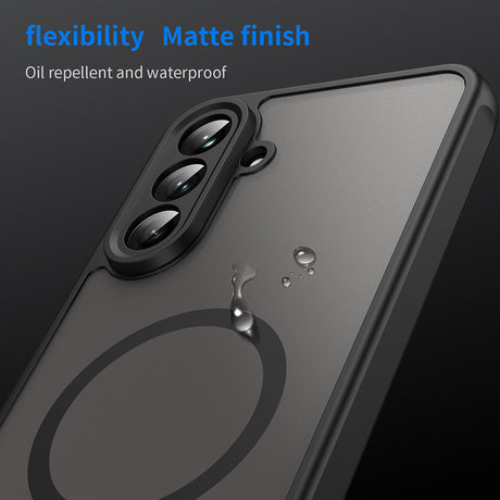 Husa de protectie Techsuit HaloFrost II MagSafe compatibil cu Samsung Galaxy A36 5G, Negru