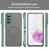 Husa de protectie Techsuit HaloFrost II MagSafe compatibil cu Samsung Galaxy A36 5G, Verde
