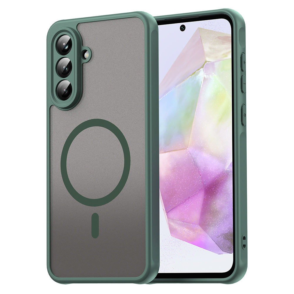 Husa de protectie Techsuit HaloFrost II MagSafe compatibil cu Samsung Galaxy A36 5G, Verde