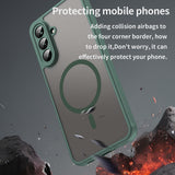 Husa de protectie Techsuit HaloFrost II MagSafe compatibil cu Samsung Galaxy A36 5G, Verde