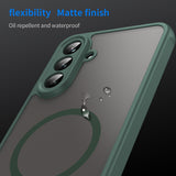 Husa de protectie Techsuit HaloFrost II MagSafe compatibil cu Samsung Galaxy A36 5G, Verde
