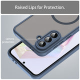Husa de protectie Techsuit HaloFrost II MagSafe compatibil cu Samsung Galaxy A36 5G, Bleumarin