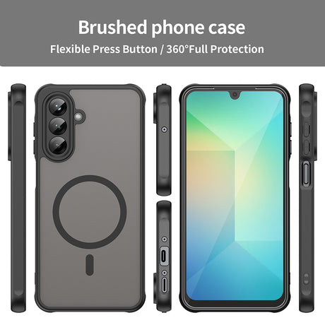 Husa de protectie Techsuit HaloFrost II MagSafe compatibil cu Samsung Galaxy A26 5G, Negru