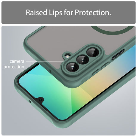 Husa de protectie Techsuit HaloFrost II MagSafe compatibil cu Samsung Galaxy A26 5G, Verde