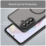 Husa de protectie Techsuit HaloFrost II MagSafe compatibil cu Samsung Galaxy A56 5G, Negru