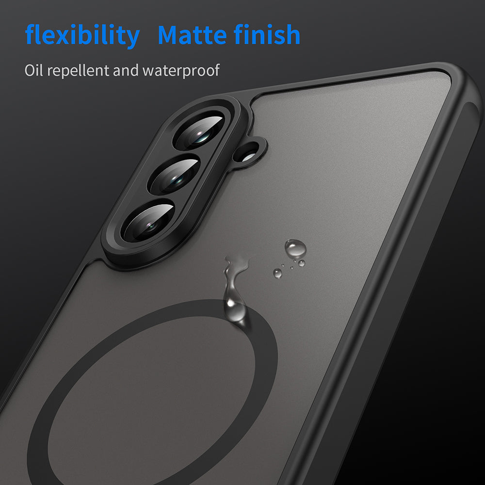 Husa de protectie Techsuit HaloFrost II MagSafe compatibil cu Samsung Galaxy A56 5G, Negru