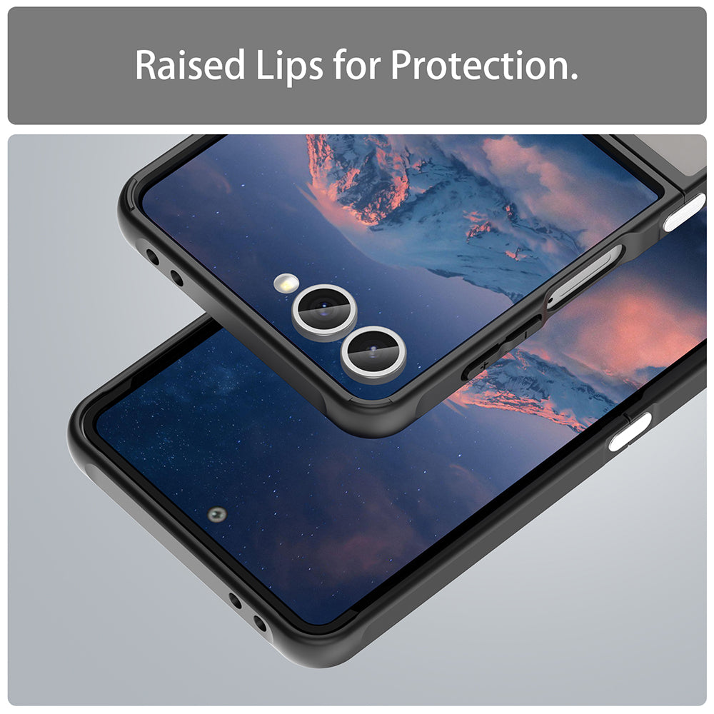 Husa de protectie Techsuit HaloFrost II MagSafe compatibil cu Samsung Galaxy Z Flip7, Negru