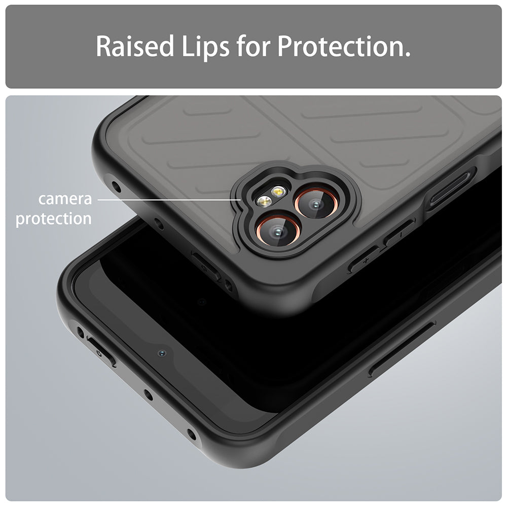 Husa de protectie Techsuit HaloFrost II MagSafe compatibil cu Samsung Galaxy Xcover7 Pro, Negru