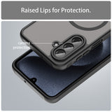 Husa de protectie Techsuit HaloFrost II MagSafe compatibil cu Samsung Galaxy A17 5G / A17 4G, Negru