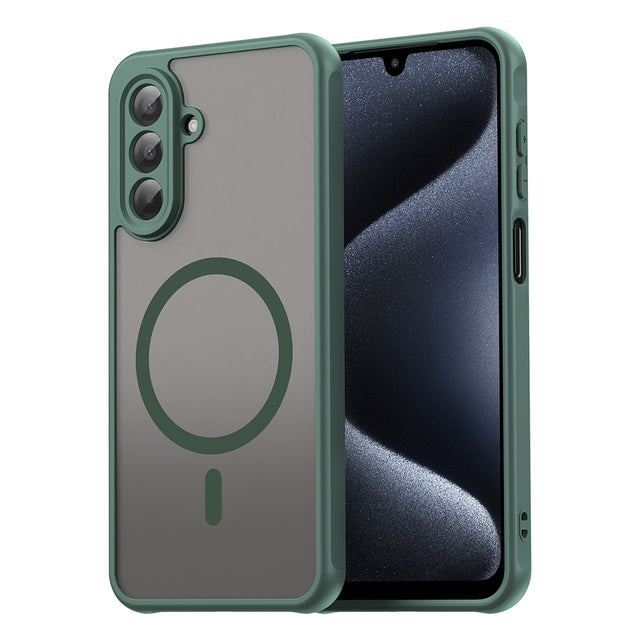 Husa de protectie Techsuit HaloFrost II MagSafe compatibil cu Samsung Galaxy A17 5G / A17 4G, Verde