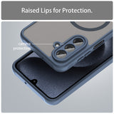 Husa de protectie Techsuit HaloFrost II MagSafe compatibil cu Samsung Galaxy A17 5G / A17 4G, Bleumarin