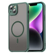 Husa de protectie Techsuit HaloFrost II MagSafe compatibil cu iPhone 14 Plus, Verde