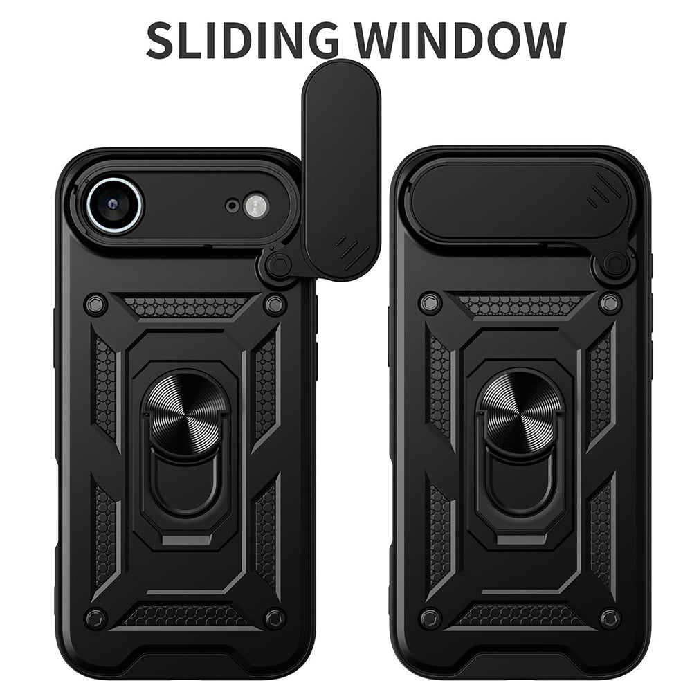 Husa de protectie Techsuit CamShield Series compatibil cu iPhone 17 Air, Negru