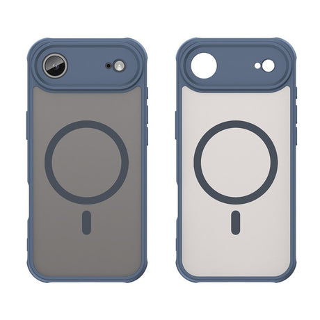 Husa de protectie Techsuit HaloFrost II MagSafe compatibil cu iPhone 17 Air, Bleumarin