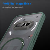 Husa de protectie Techsuit HaloFrost II MagSafe compatibil cu Nothing Phone (3a), Verde