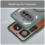 Husa de protectie Techsuit HaloFrost II MagSafe compatibil cu Nothing Phone (3a), Verde