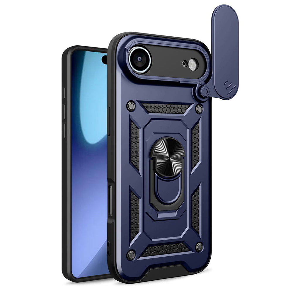 Husa de protectie Techsuit CamShield Series compatibil cu iPhone 17 Air, Albastru