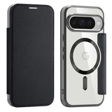 Husa de protectie Techsuit SmartMag Book compatibil cu Google Pixel 10 / 10 Pro, Negru