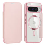 Husa de protectie Techsuit SmartMag Book compatibil cu Google Pixel 10 / 10 Pro, Roz
