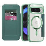 Husa de protectie Techsuit SmartMag Book compatibil cu Google Pixel 10 / 10 Pro, Verde