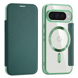 Husa de protectie Techsuit SmartMag Book compatibil cu Google Pixel 10 / 10 Pro, Verde