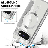 Husa de protectie Techsuit SmartMag Book compatibil cu Google Pixel 10 / 10 Pro, Gri
