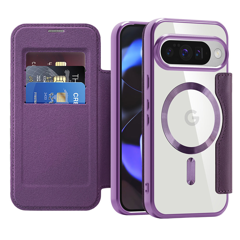 Husa de protectie Techsuit SmartMag Book compatibil cu Google Pixel 10 / 10 Pro, Mov