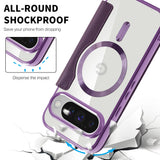 Husa de protectie Techsuit SmartMag Book compatibil cu Google Pixel 10 / 10 Pro, Mov