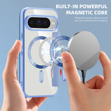 Husa de protectie Techsuit SmartMag Book compatibil cu Google Pixel 10 Pro XL, Albastru Deschis