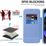 Husa de protectie Techsuit SmartMag Book compatibil cu Google Pixel 10 Pro XL, Albastru Deschis