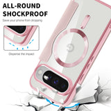 Husa de protectie Techsuit SmartMag Book compatibil cu Google Pixel 10 Pro XL, Roz