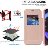 Husa de protectie Techsuit SmartMag Book compatibil cu Google Pixel 10 Pro XL, Roz