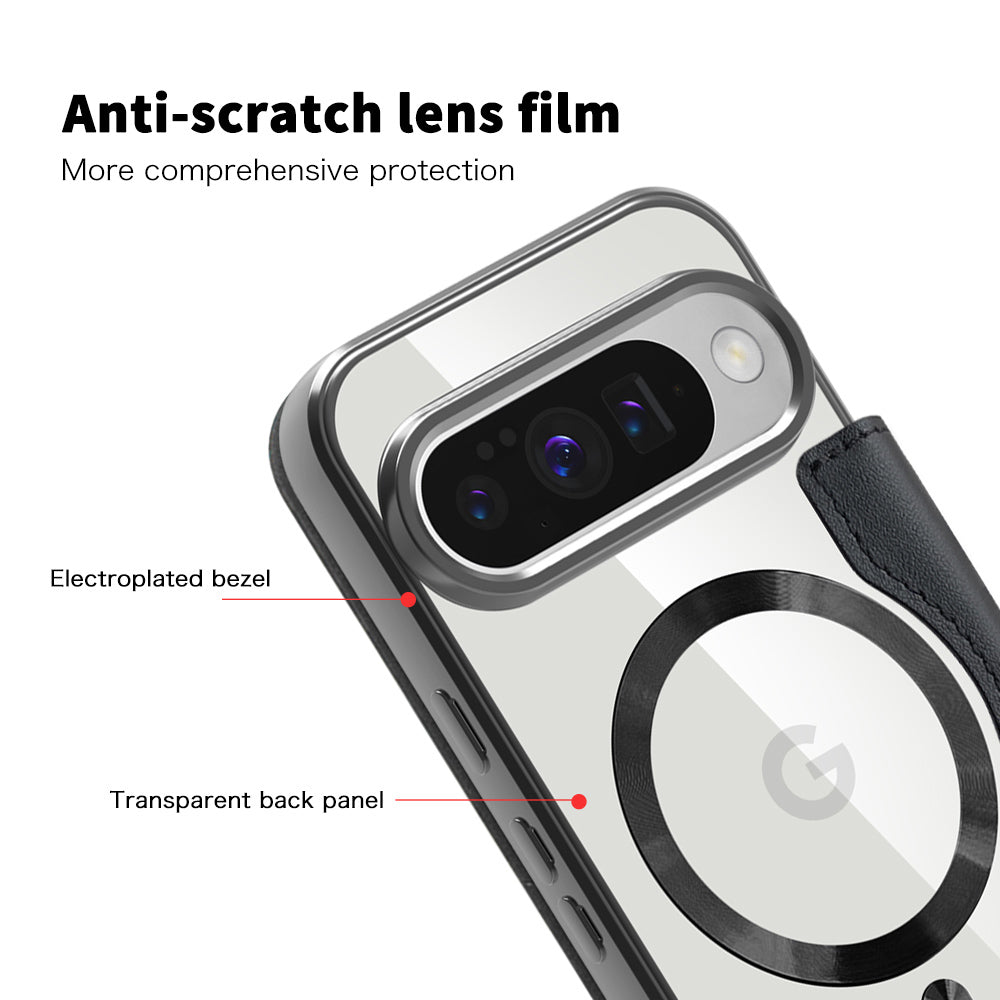 Husa de protectie Techsuit SmartMag Book compatibil cu Google Pixel 10 Pro XL, Negru
