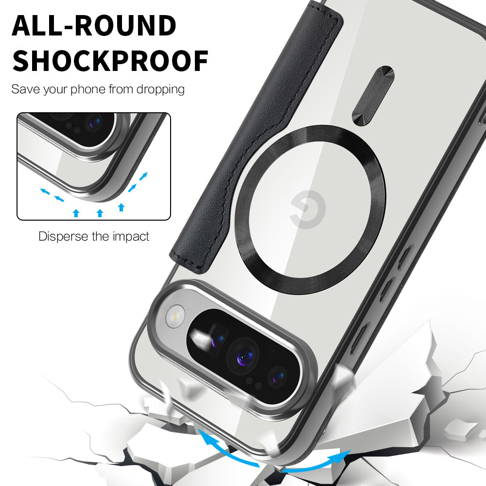 Husa de protectie Techsuit SmartMag Book compatibil cu Google Pixel 10 Pro XL, Negru
