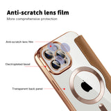 Husa de protectie Techsuit SmartMag Book compatibil cu iPhone 12 Pro, Maro