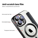 Husa de protectie Techsuit SmartMag Book compatibil cu iPhone 13 Pro Max, Negru