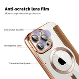 Husa de protectie Techsuit SmartMag Book compatibil cu iPhone 13 Pro Max, Maro