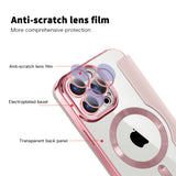 Husa de protectie Techsuit SmartMag Book compatibil cu iPhone 15 Pro Max, Roz