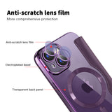 Husa de protectie Techsuit SmartMag Book compatibil cu iPhone 15 Plus, Mov