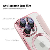 Husa de protectie Techsuit SmartMag Book compatibil cu iPhone 16 Pro, Roz