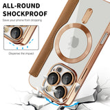 Husa de protectie Techsuit SmartMag Book compatibil cu iPhone 16 Pro, Maro
