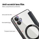 Husa de protectie Techsuit SmartMag Book compatibil cu Samsung Galaxy A05, Negru