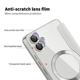 Husa de protectie Techsuit SmartMag Book compatibil cu Samsung Galaxy A05, Gri