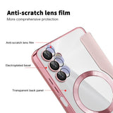 Husa de protectie Techsuit SmartMag Book compatibil cu Samsung Galaxy A05s, Roz