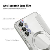 Husa de protectie Techsuit SmartMag Book compatibil cu Samsung Galaxy A05s, Gri