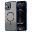 Husa de protectie Techsuit HaloFrost II MagSafe compatibil cu iPhone 12 Pro Max, Bleumarin