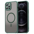 Husa de protectie Techsuit HaloFrost II MagSafe compatibil cu iPhone 12 Pro Max, Verde